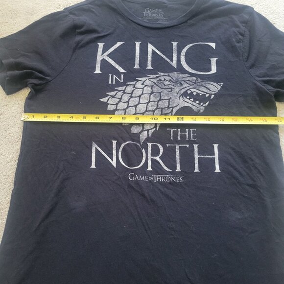 King Of the North T Shirt Game Of Thrones Official Medium - Picture 8 of 8